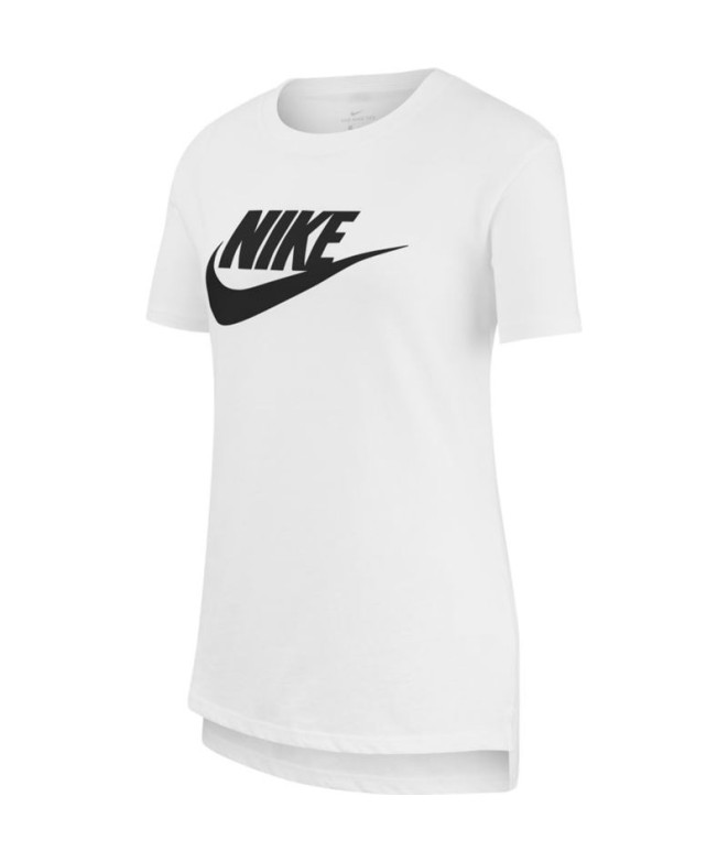 T-shirt Nike Sportswear Blanc Filles