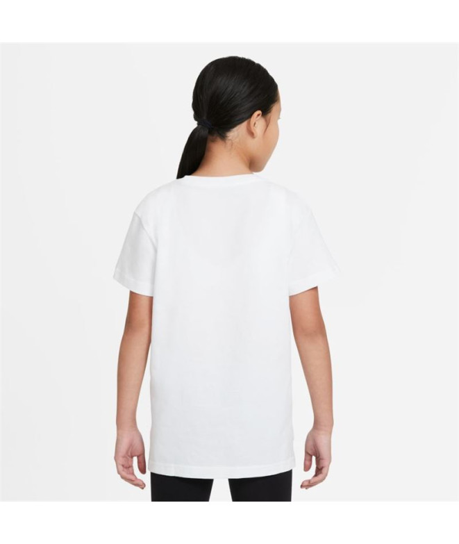 Camiseta Nike Sportswear White Girls