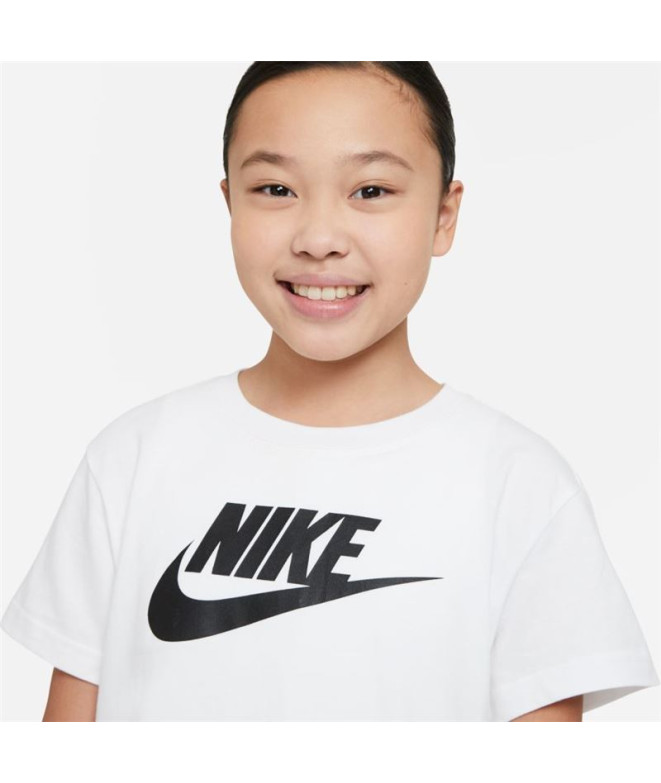 T-shirt Nike Sportswear Blanc Filles