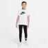 Camiseta Nike Roupa de desporto branca para raparigas