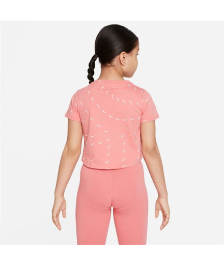 T-shirt Nike Vêtements de sport rose pour filles 2