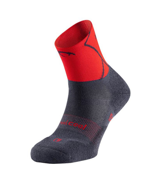 Chaussettes de trail Lurbel Track Rouge