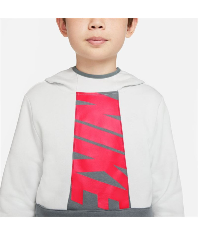 Sweat Nike Sportswear Amplify Garçons Gris