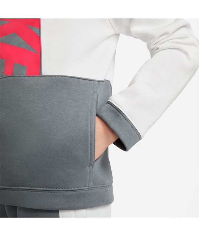 Sweat Nike Sportswear Amplify Garçons Gris