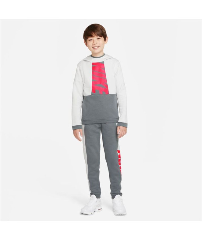 Sweat Nike Sportswear Amplify Garçons Gris