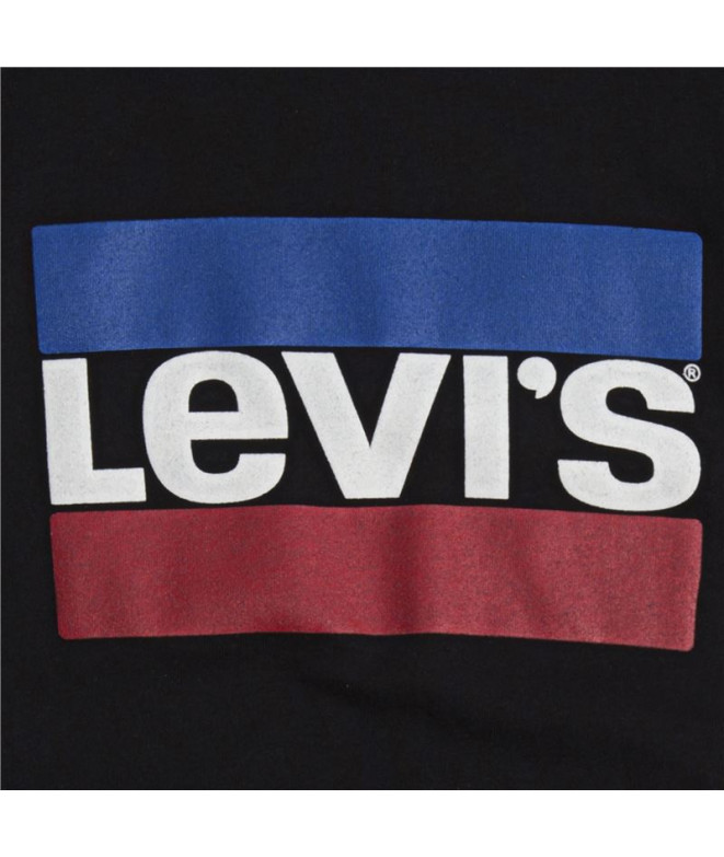 T-Shirt Levi's Logo Jr Preta