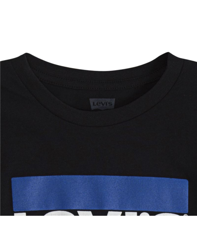 T-Shirt Levi's Logo Jr Preta