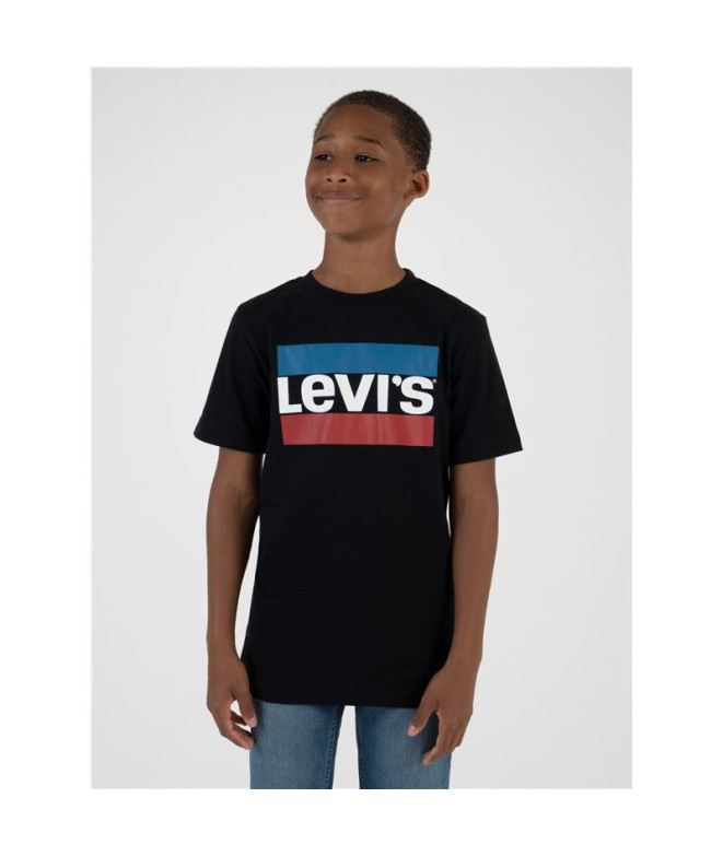 T-Shirt Levi's Logo Jr Preta