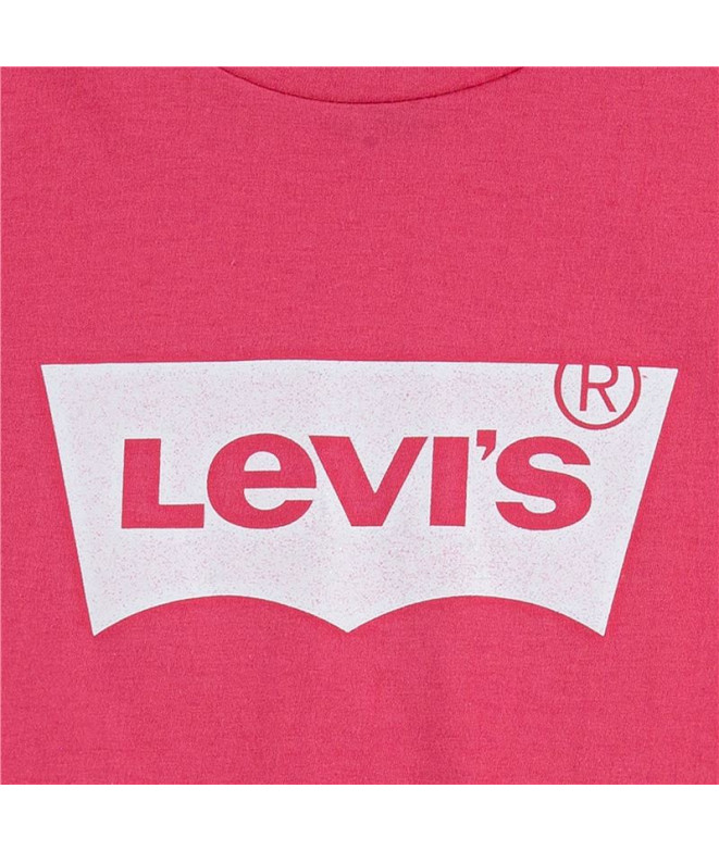 Levi's - T-shirt rose Batwing Girl
