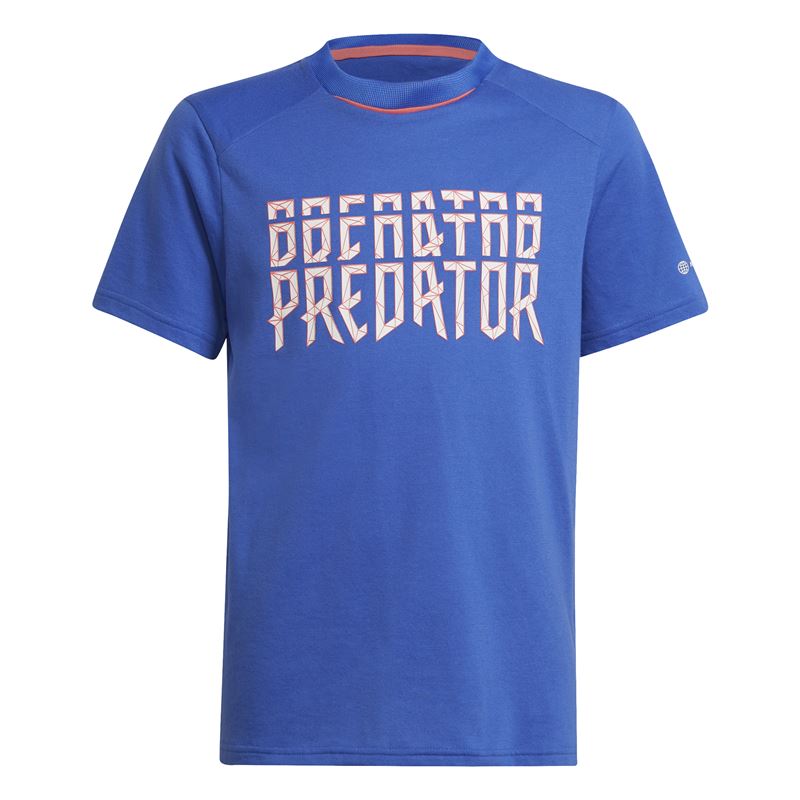 Regenerador Ligero Picotear ᐈ Camiseta adidas Predator Blue K – Atmosfera Sport©