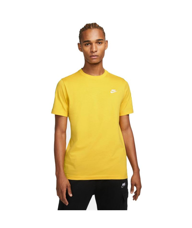 Camiseta Nike Sportswear Club Yellow M