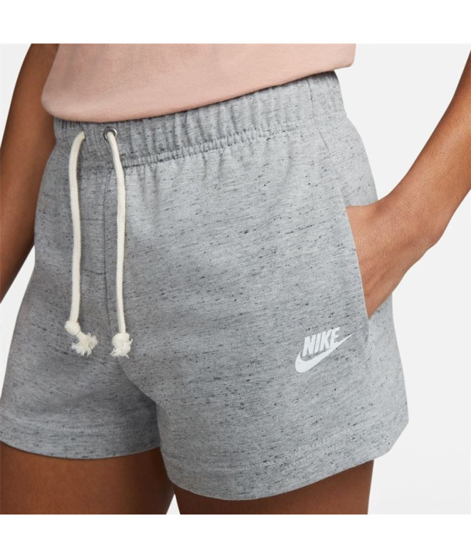 Pantalones Nike Sportswear Gym Vintage Gris Claro