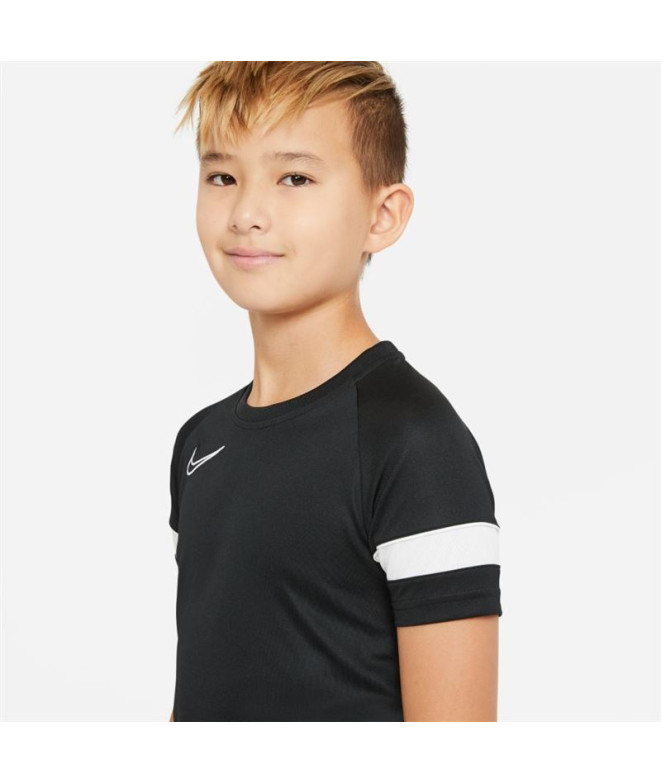 Camiseta Nike Dri-FIT Academy Rapazes Preto