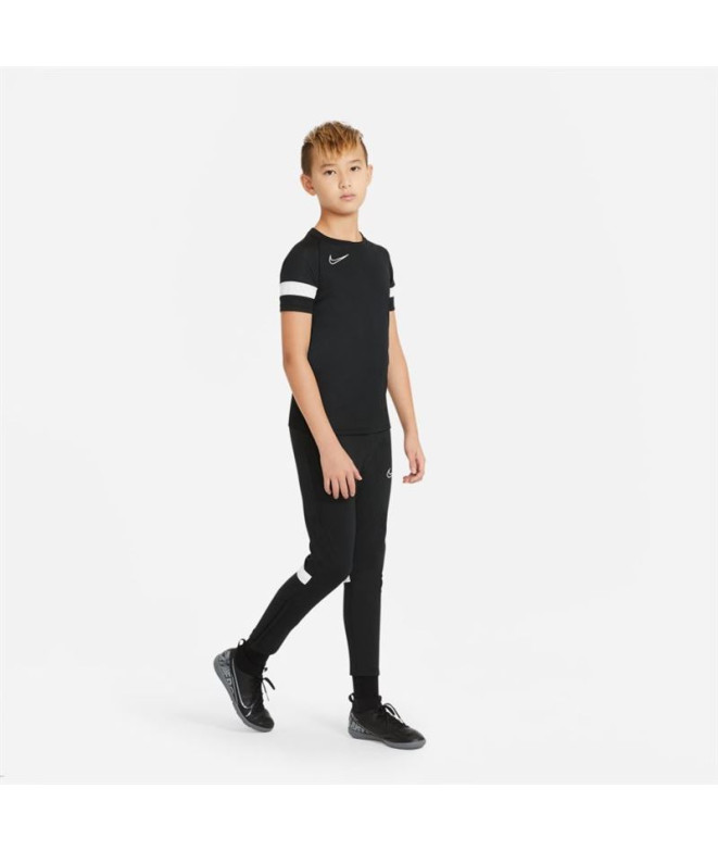 Camiseta Nike Dri-FIT Academy Rapazes Preto