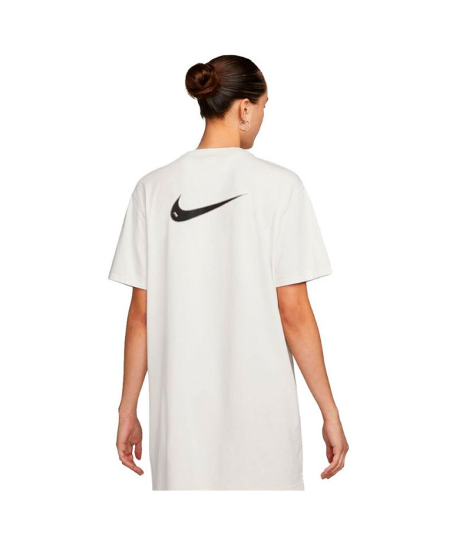 Vestido Nike Sportswear Swoosh W Cinzento