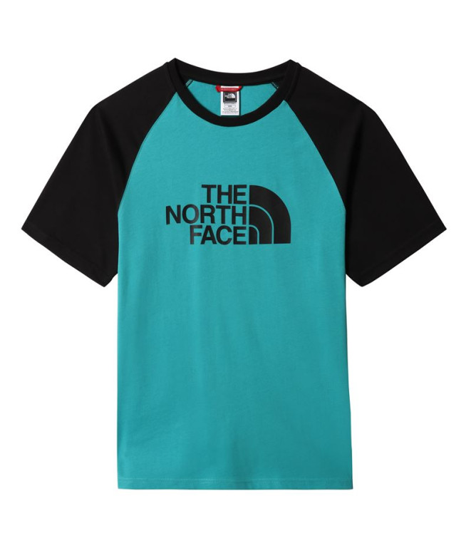 T-shirt The North Face Raglan Easy M Verde