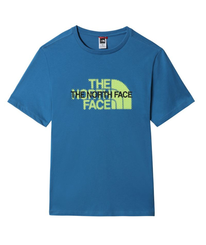 T-shirt The North Face Graphic M Bleu