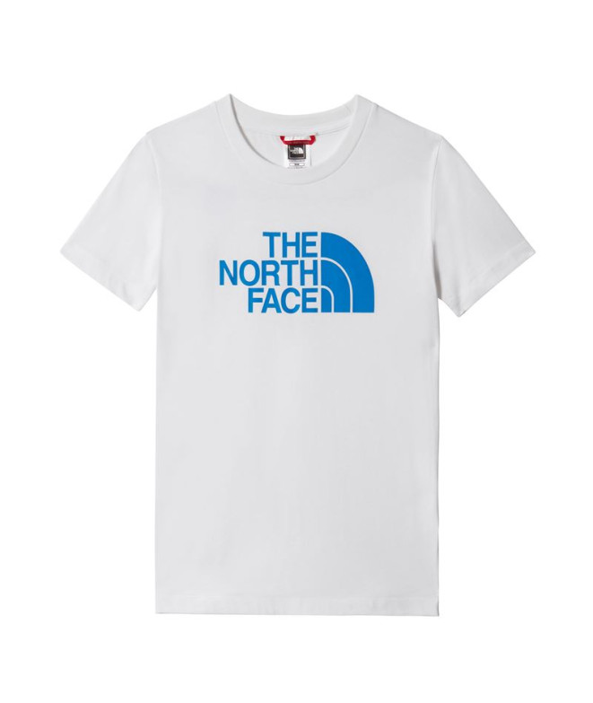 T-shirt The North Face Easy Jr Blanc