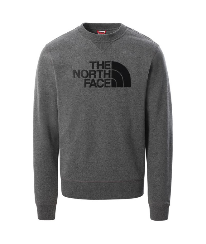 Sweatshirt The North Face Drew Peak Lightweight M Gris foncé