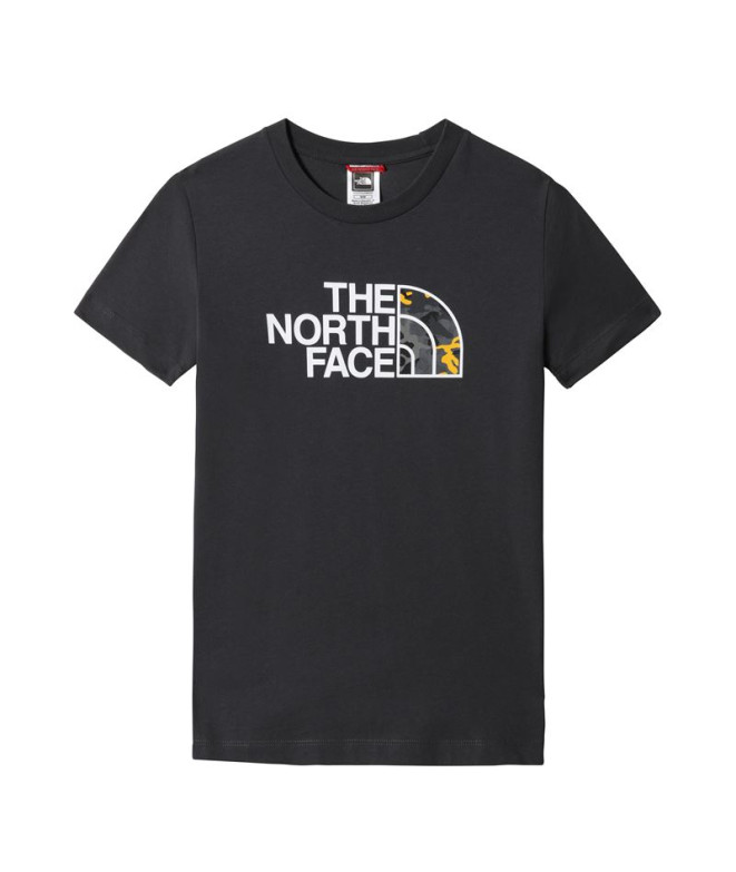 Camiseta The North Face Easy Jr Dark Grey