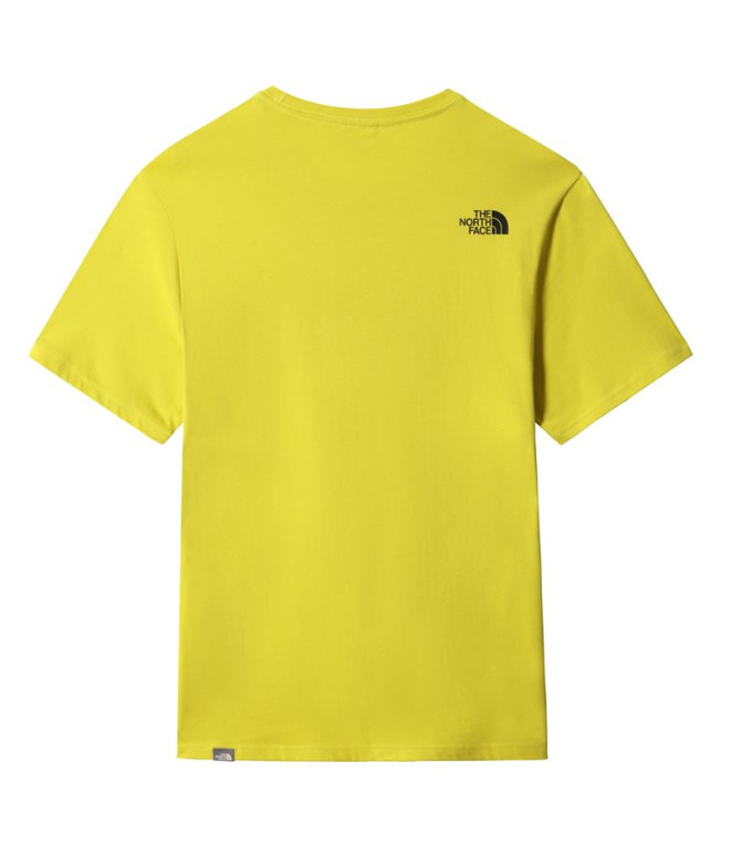 T-shirt The North Face Facile Jaune