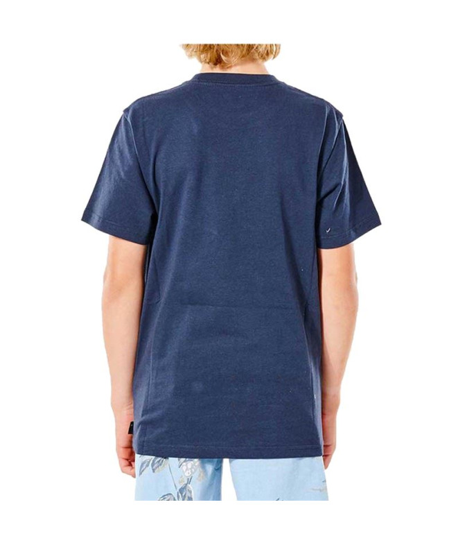 T-shirt Rip Curl T-shirt de enchimento Menino Azul