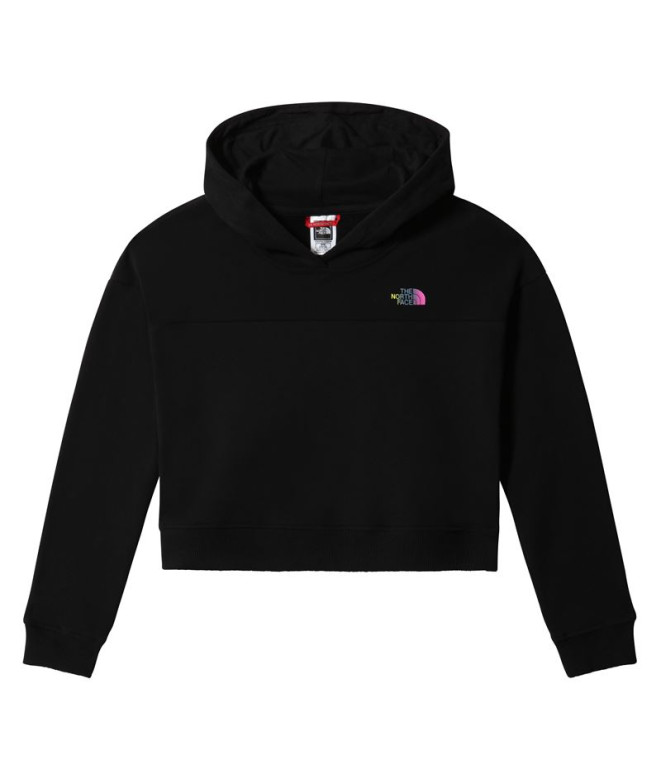 Sweatshirt The North Face Drew Peak Cropped Girl Preto