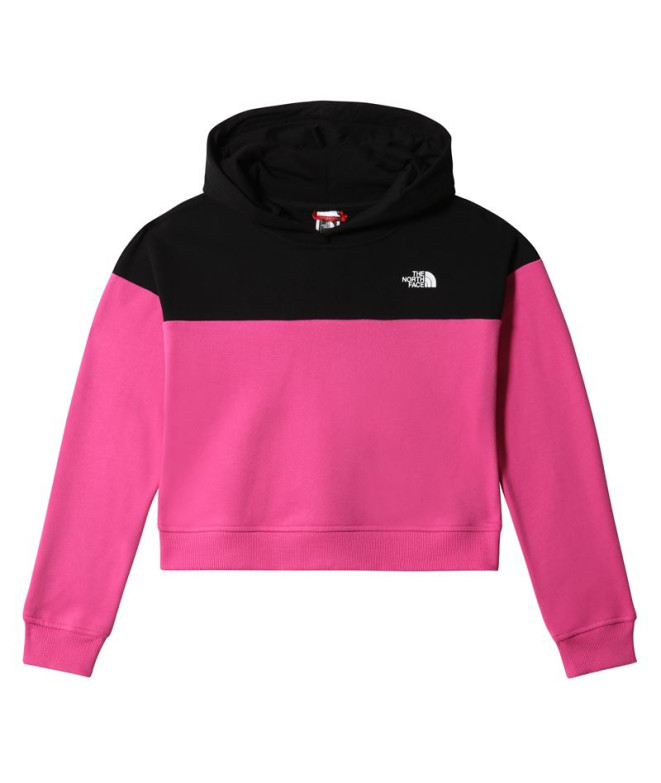 Sudadera The North Face Drew Peak Cropped Girl Pink