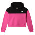 Moletom The North Face Drew Peak Cropped Menina Rosa