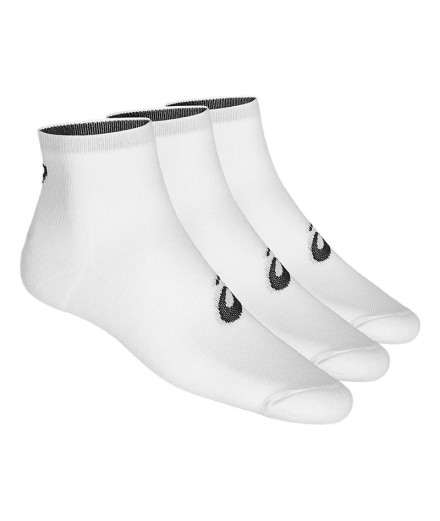 Calcetines tobilleros ASICS 3PPK White