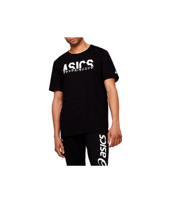 Camiseta ASICS Katakana Graphic M Black