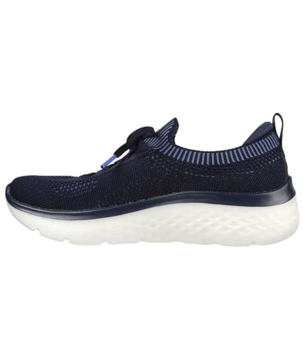 Chaussures de running Skechers Engineered Flat Knit W Black 2