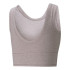 Top fitness Puma Studio Yogini Luxe Crop Tank W Violet