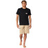 T-shirt Rip Curl Badge M Preto