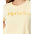 Camiseta Rip Curl Re-Entry Standar Tee W Yellow
