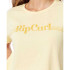 T-shirt Rip Curl Re-Entry Standar Tee W Yellow