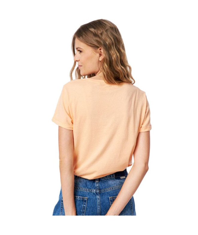 T-shirt Rip Curl Re-Entry W Orange