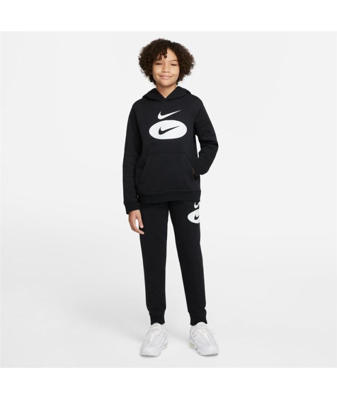 Moletom Nike Roupa de desporto para rapaz Preto