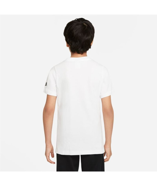 T-shirt Nike B Repeat Kids White