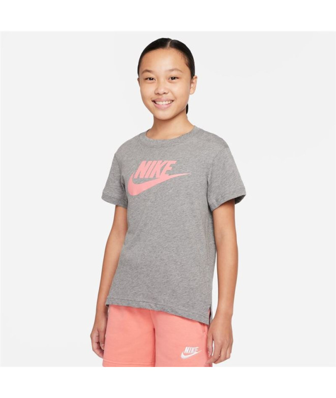 Camiseta Nike Sportswear Girls Gray