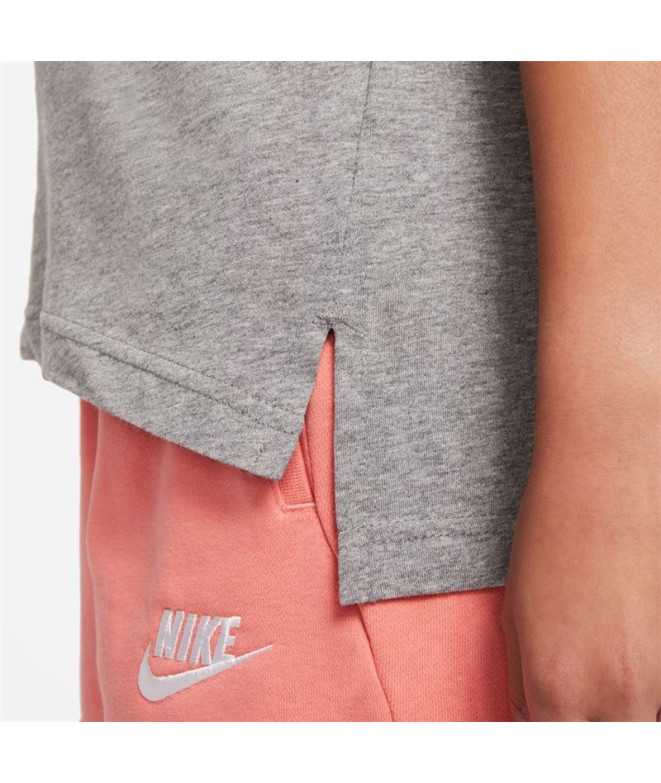 Camiseta Nike Sportswear Girls Gray