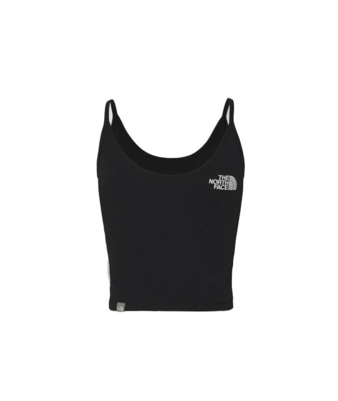 Camiseta crop tank The North Face Tank W Preto