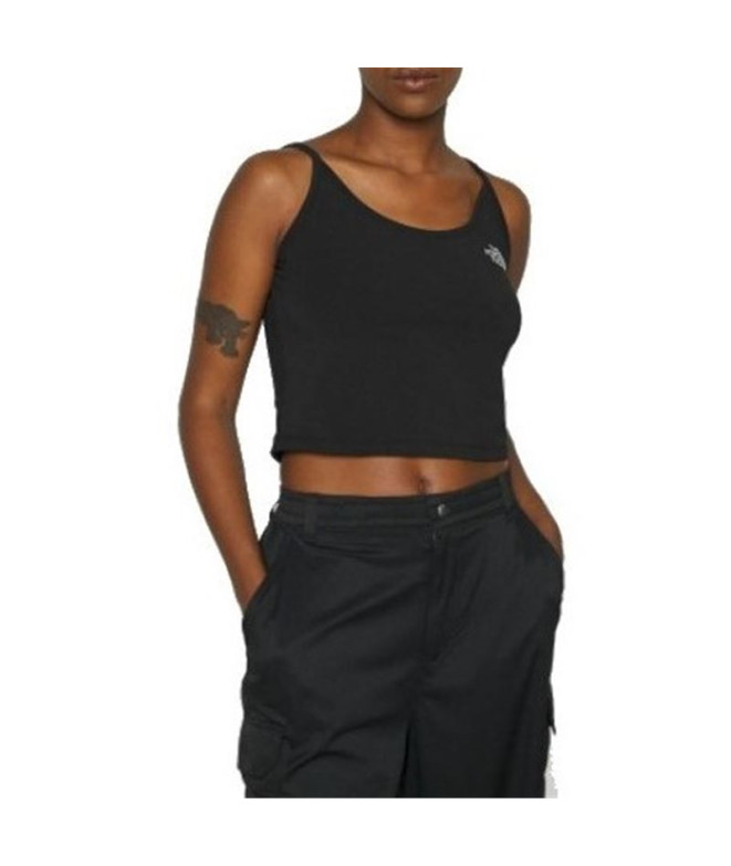 Camiseta crop tank The North Face Tank W Preto