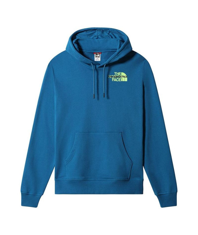 Sweat com capuz The North Face Graphic M Blue