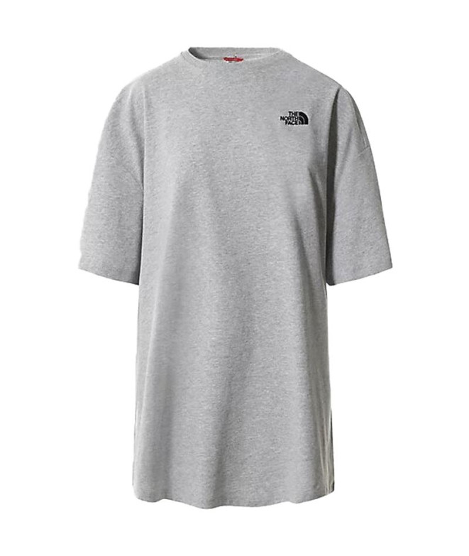 Robe style T-shirt The North Face W Grey