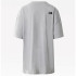 Vestido estilo t-shirt The North Face W Cinzento