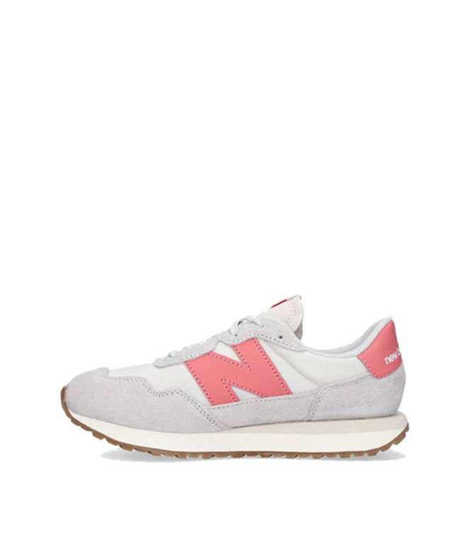 Zapatillas New Balance 237 Blanco Rosa Infantil