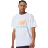 Camiseta New Balance Essentials Celebrate M White