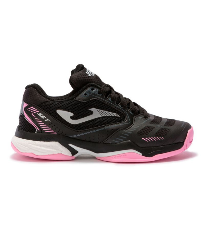 Chaussures Pádel Joma Set de 2101 W Black