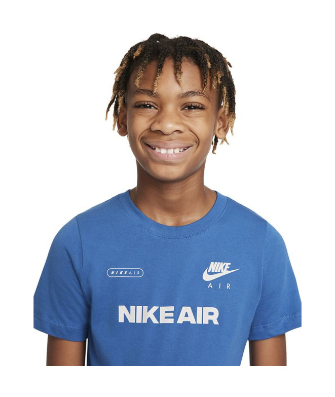 Camiseta Nike Air Boys Azul